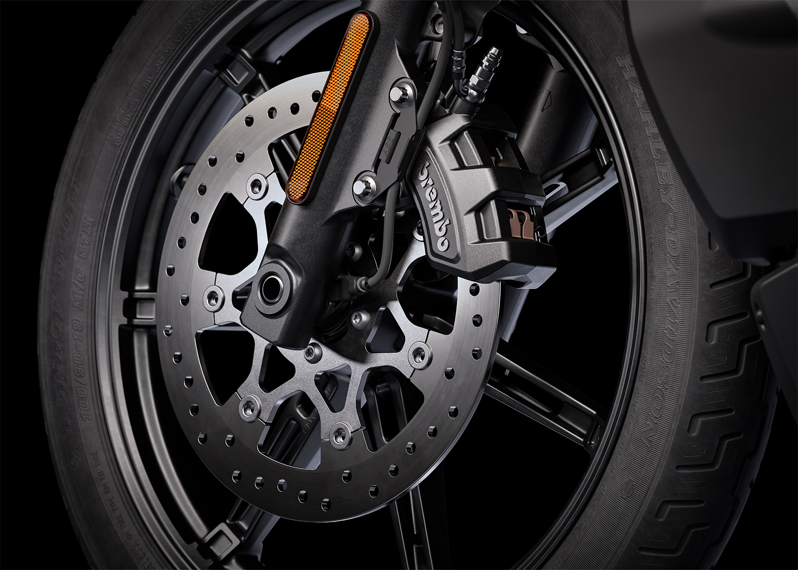 2025 Nightster motorcycle brakes