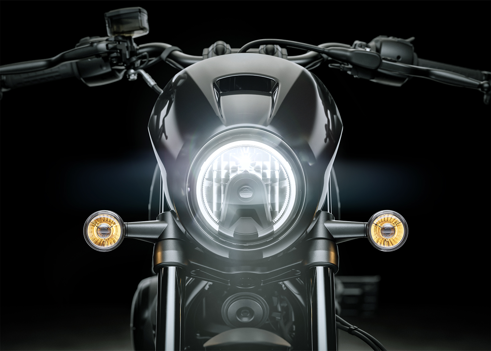 2025 Nightster Special motorcycle fairing + LED lights