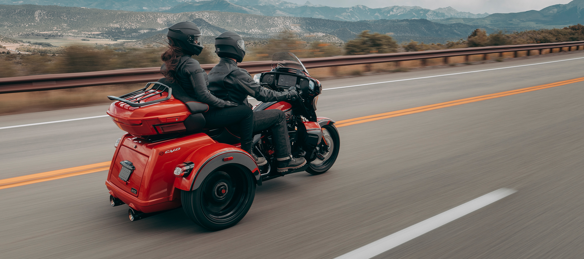 2026 CVO Street Glide 3 Limited Riding Shot