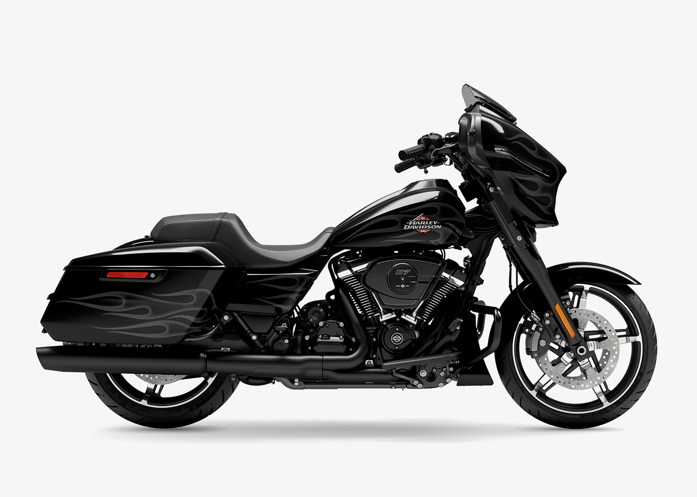 Motorcycle beauty shot