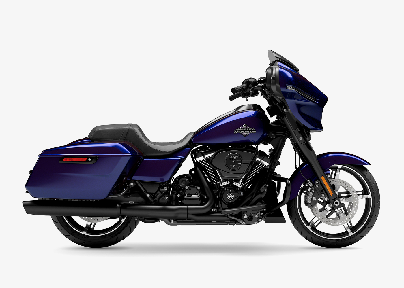 Motorcycle beauty shot